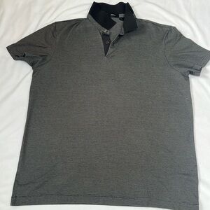 Theory Gray Polo Shirt
